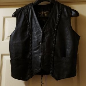 Harley-Davidson Black Leather Vest